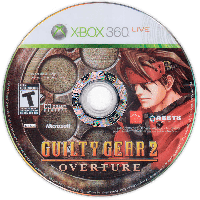 Guilty Gear 2: Overture PAL Xbox 360  box art